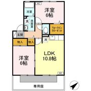 リバーポートあき A棟の間取り画像