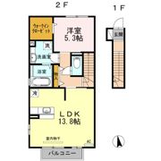 セジュールKOTONEの間取り画像