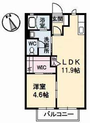 エクセルハイツ C棟の間取り画像