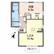 エスポワールAの間取り画像