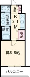 ウェルスクエア茨木駅前の間取り画像
