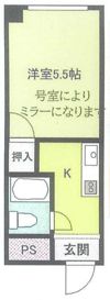 グランセオ黒田Ⅱの間取り画像
