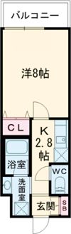 ウェルスクエア茨木駅前の間取り画像