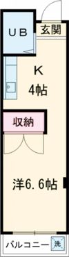 ブレスト北之庄Vの間取り画像
