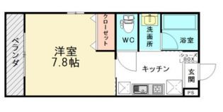 ベルフォーレ和多田の間取り画像