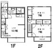ヴォヤージュの間取り画像
