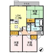 セジュール嘉平 E棟の間取り画像