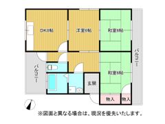 グローヴ行橋B棟の間取り画像