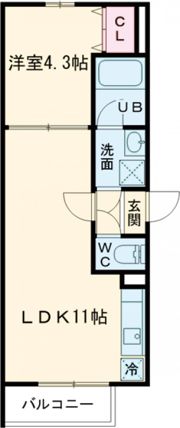 ミラージュ垂水の間取り画像