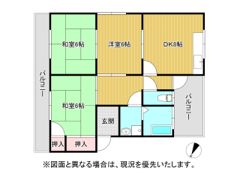 グローヴ行橋D棟の間取り画像