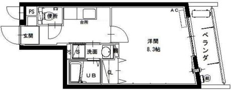 メルシー宇宿の間取り画像