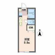 メゾンこにし Aの間取り画像