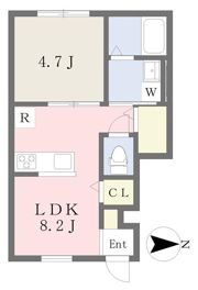 BELGRAVIA EDAMATSU PREMIUMの間取り画像