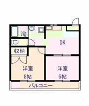 AKN松南SⅡの間取り画像