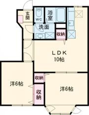 サンシティーの間取り画像