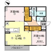 グランヴェールⅥの間取り画像