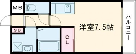 PineOneの間取り画像