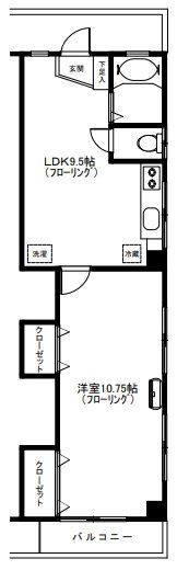 グリーンマンションの間取り画像