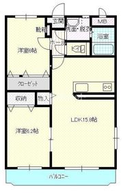FieldⅡの間取り画像