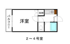 パレス21の間取り画像