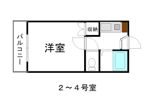 パレス21の間取り画像
