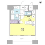 スタイリオ横浜反町の間取り画像