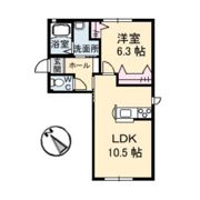 リッシュ安芸中野 A棟の間取り画像