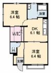 クレアージュⅡの間取り画像