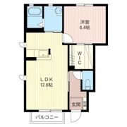クレセントAの間取り画像