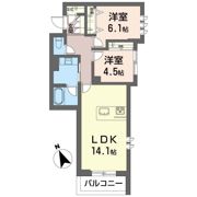 ザ グランド 自治医大の間取り画像