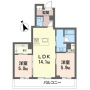 ザ グランド 自治医大の間取り画像