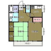 チェリーコーポ5棟の間取り画像