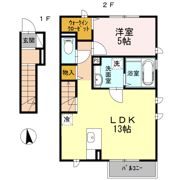 アンジュ三原台の間取り画像