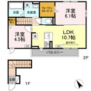 クリビア（clivia）の間取り画像