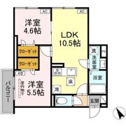 （仮）D-ROOM 高砂7丁目PJの間取り画像