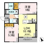 （仮）D-ROOM 高砂7丁目PJの間取り画像