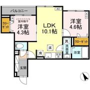 セレスティア高砂の間取り画像