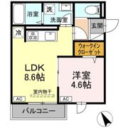 （仮）D-ROOM 高砂7丁目PJの間取り画像