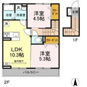 CASAVOLVER ⅢⅤ Ⅴの間取り画像