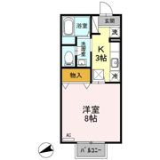 ロイヤルガーデン Cの間取り画像