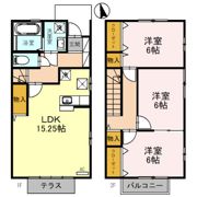 スミエール Bの間取り画像