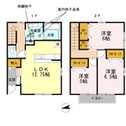 ラウルス A棟の間取り画像