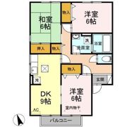 グラース関の間取り画像