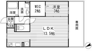 リビングタウン網干Aの間取り画像