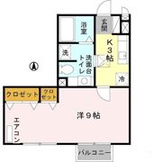 リビオン B棟の間取り画像