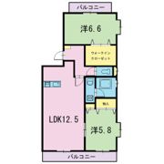 ボー パルテールの間取り画像