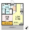 アイコート湯田温泉通りの間取り画像