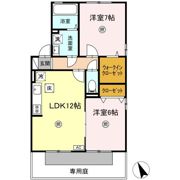 リビングタウン新宮 B棟の間取り画像