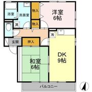 ヴェルドミール秋津 B棟の間取り画像