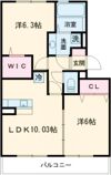 ライジングサン西宮 A棟の間取り画像